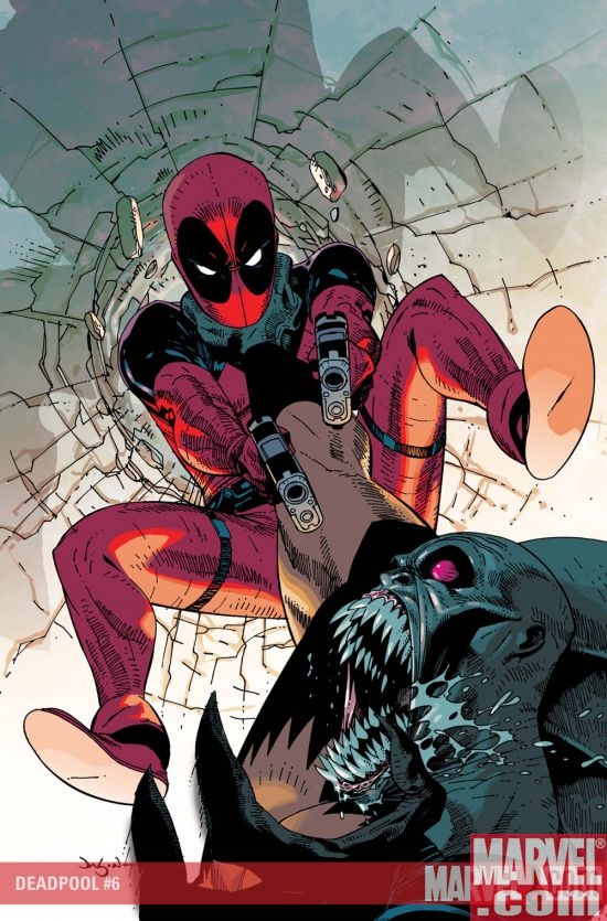 DEADPOOL #6 cover by Jason Pearson