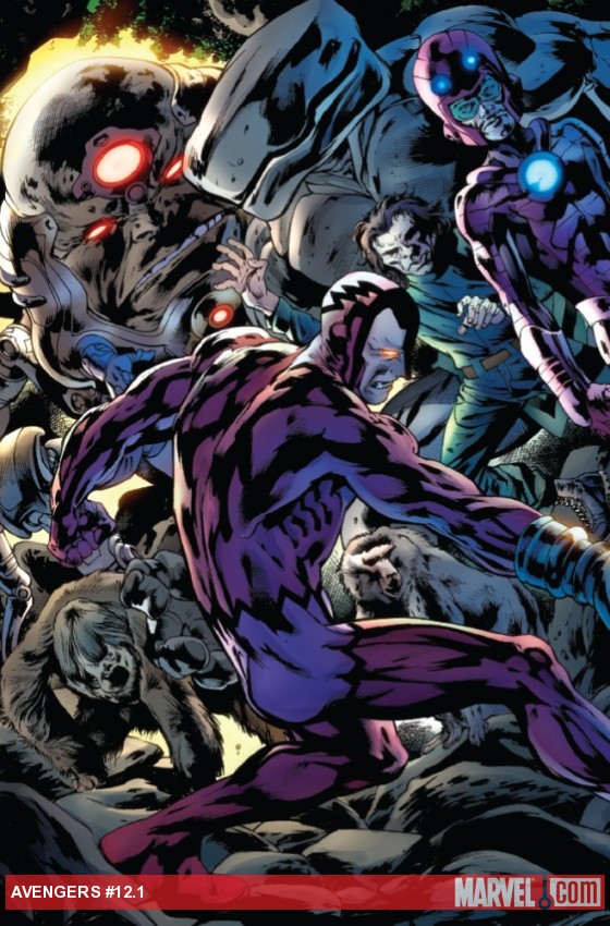 Avengers #12.1 preview art by Bryan Hitch