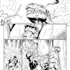 Fantastic Four (2012) #1 preview inks by Mark Bagley