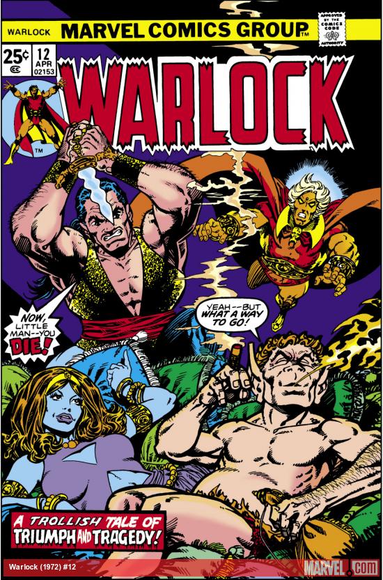 Warlock (1972) #12 Cover