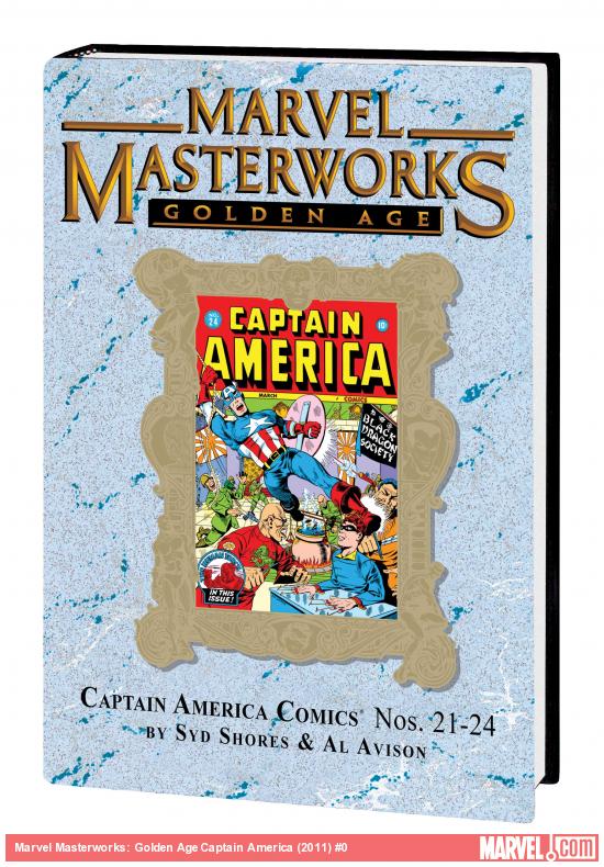 MARVEL MASTERWORKS: GOLDEN AGE CAPTAIN AMERICA VOL. 6 HC VARIANT