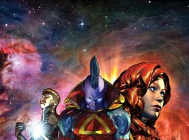 WAR OF KINGS: WHO WILL RULE? Cover by Brandon Peterson