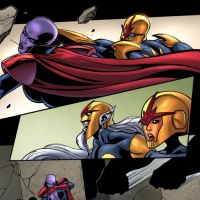 NOVA #28 preview art by Andrea Di Vito