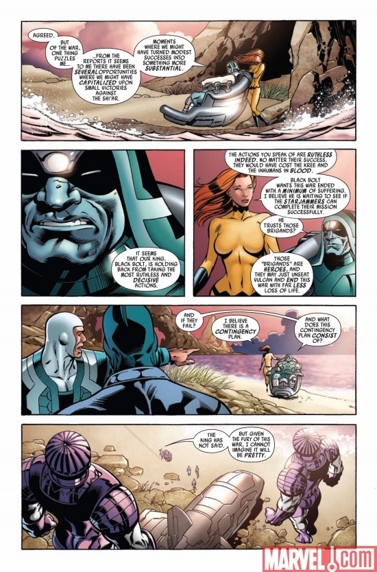 WAR OF KINGS #4, page 7