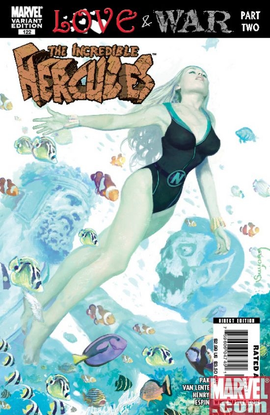 THE INCREDIBLE HERCULES #122 (Zombie variant)