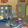 Spider-Man unleashes a web attack while the Black Cat assists.