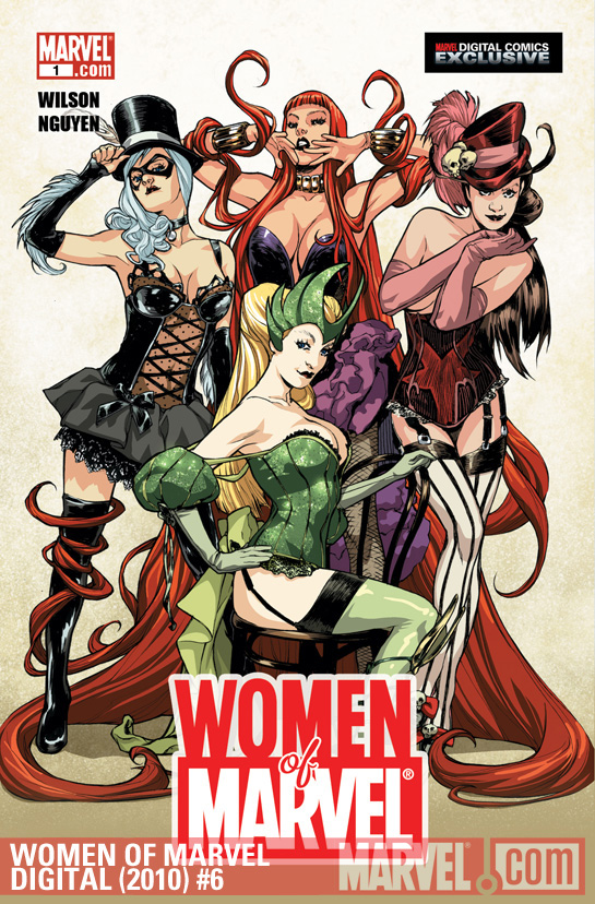 WOMEN OF MARVEL: MEDUSA DIGITAL COMIC (2010) #1