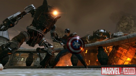 Captain America screen shot from Captain America: Super Soldier by Next Level Games