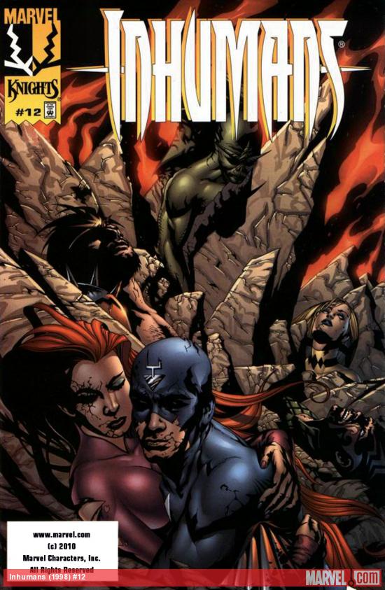 Inhumans (1998) #12 Cover