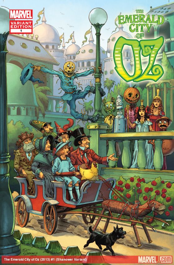 The Emerald City of Oz (2013) #1 (Shanower Variant)