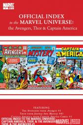 Avengers, Thor & Captain America: Official Index to the Marvel Universe #1 