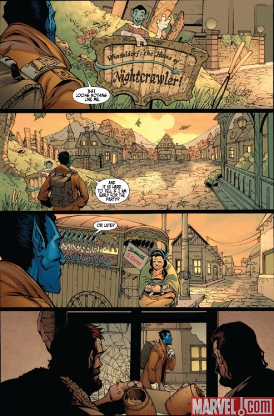 X-MEN: MANIFEST DESTINY - NIGHTCRAWLER #1 preview page 5