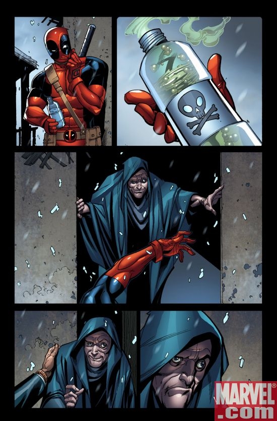 DEADPOOL #4 preview art by Paco Medina