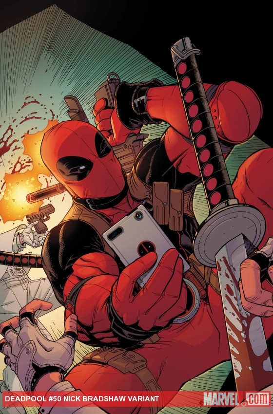 Deadpool (2008) #50 (NICK BRADSHAW Variant)