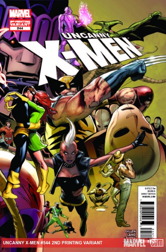 Uncanny X-Men (1981) #544 (2nd Printing Variant)