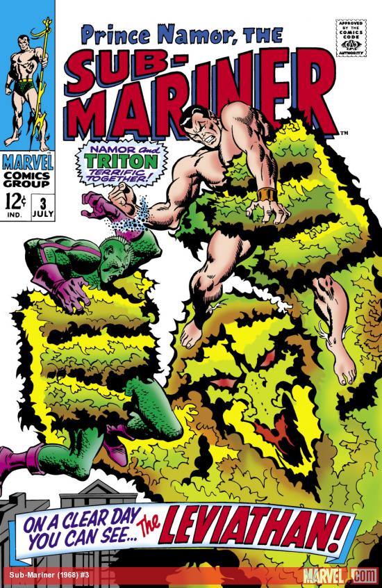 Sub-Mariner (1968) #3 Cover