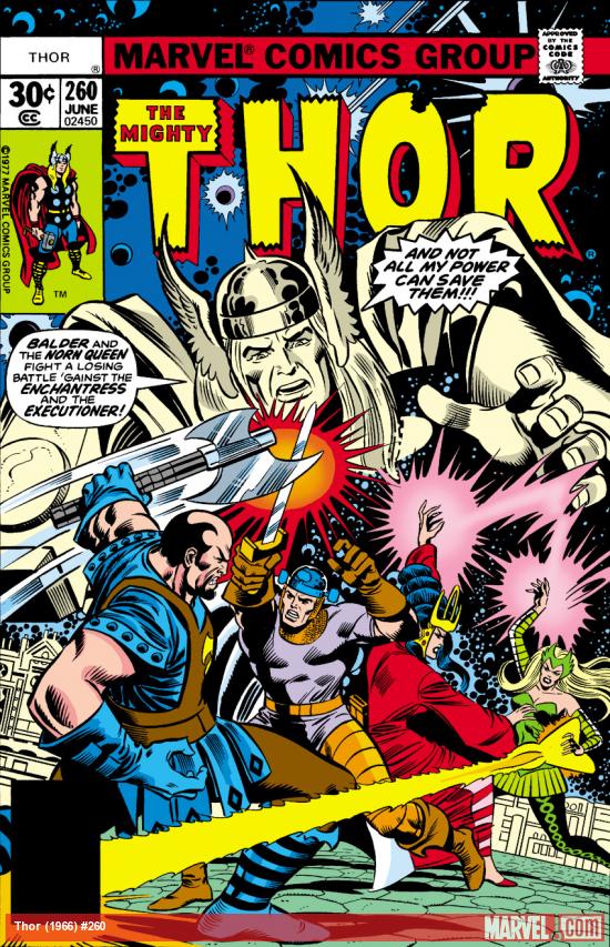 Cover for Thor (1966) #260