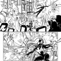 ULTIMATE COMICS SPIDER-MAN #9 art by David Lafuente