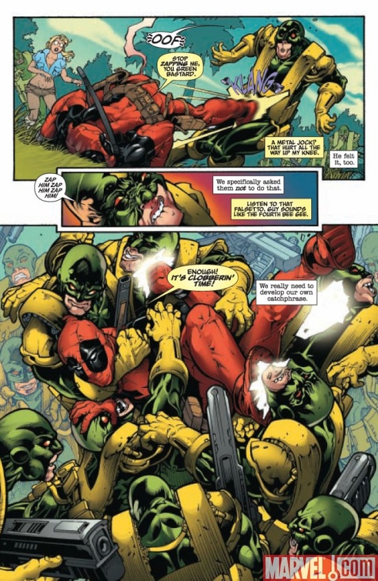 Preview art for DEADPOOL: MERC WITH A MOUTH #3