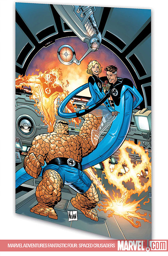 MARVEL ADVENTURES FANTASTIC FOUR: SPACED CRUSADERS (Digest)