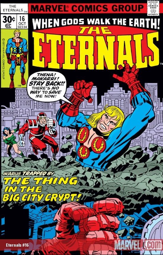 ETERNALS (2009) #16 COVER