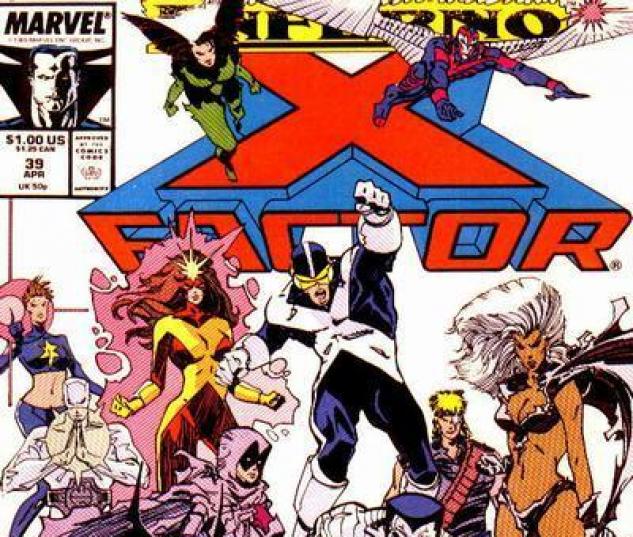 X-Factor (1986) #39 cover by Walter Simonson