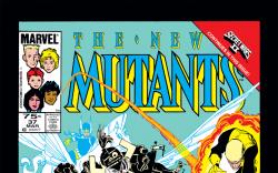 New Mutants (1983) #37 Cover