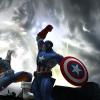 Screenshot of Captain America vs. Taskmaster in Avengers Alliance