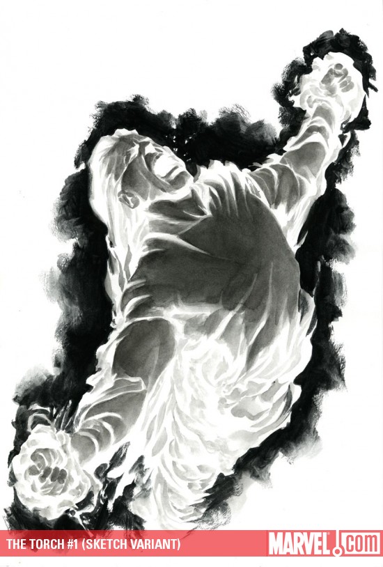 The Torch (2009) #1 (SKETCH VARIANT)