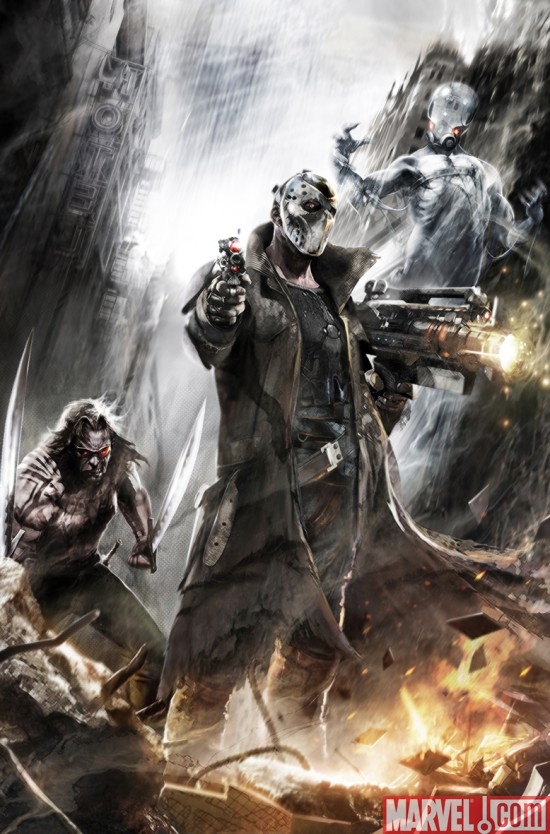 THUNDERBOLTS #138 cover by Francesco Mattina