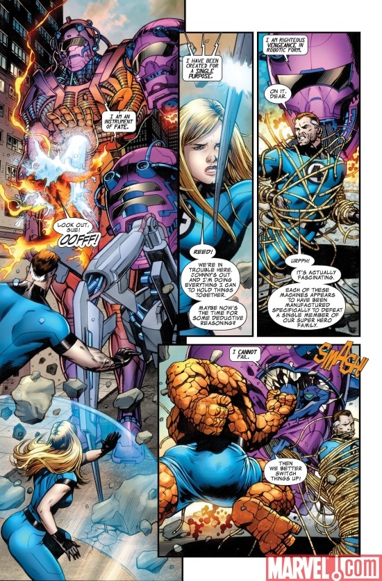 FANTASTIC FOUR #570 Interior Art