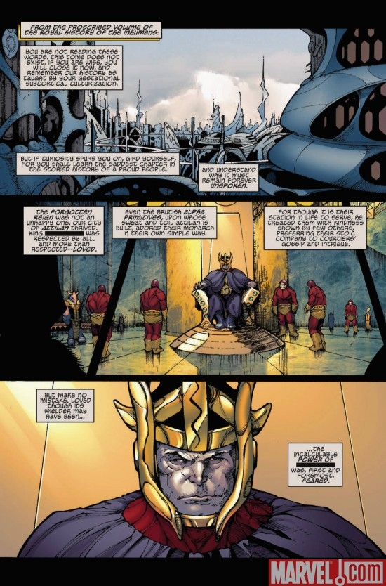 MIGHTY AVENGERS #27, page 1