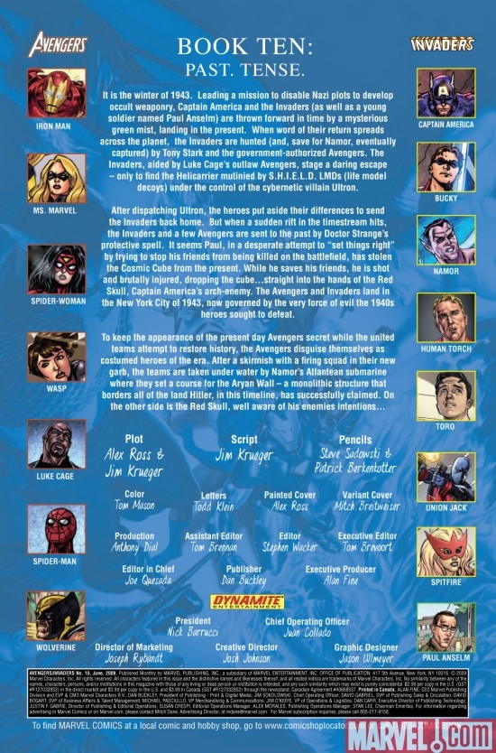AVENGERS/INVADERS #10 preview page