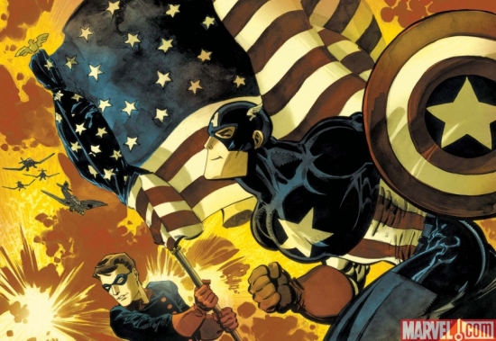 Cover to CAPTAIN AMERICA WHITE #0