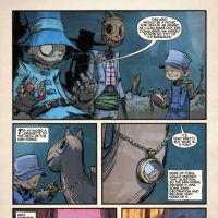 HE MARVELOUS LAND OF OZ #7 preview art by Skottie Young