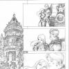 HAWKEYE & MOCKINGBIRD #4 pencil art by David Lopez 1