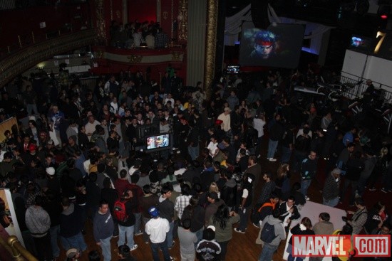 Crowd shot of the Marvel vs. Capcom 3 Fight Club