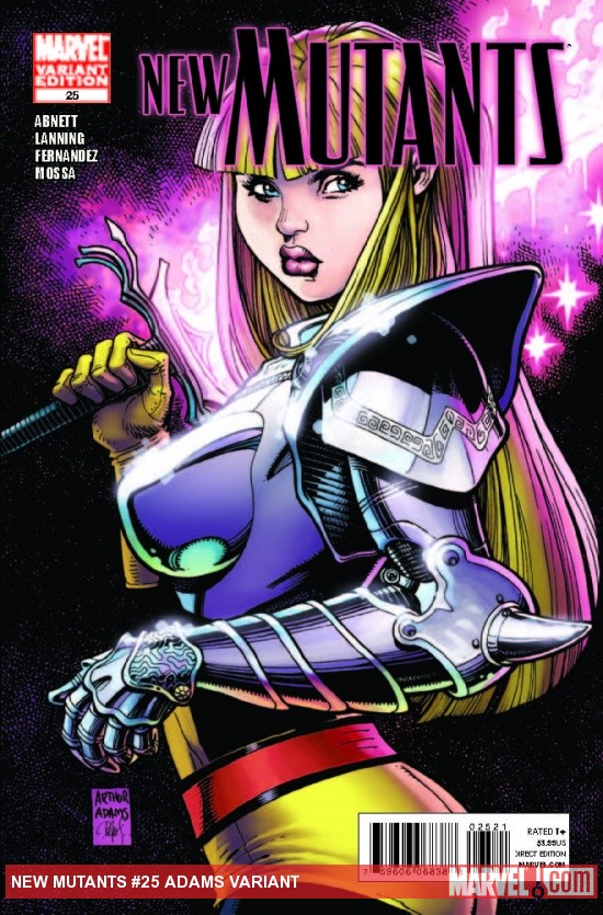 New Mutants (2010) #25, Adams Variant