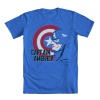 Captain America Bass Tee by Mighty Fine