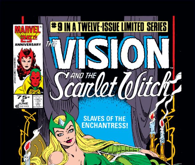 Vision and the Scarlet Witch (1985) #9 Cover