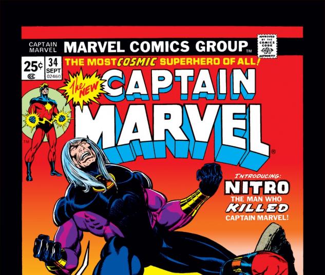 Captain Marvel (1968) #34 Cover