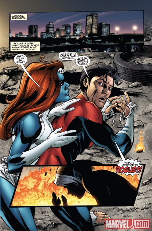 X-MEN FOREVER #17 Art by Graham Nolan