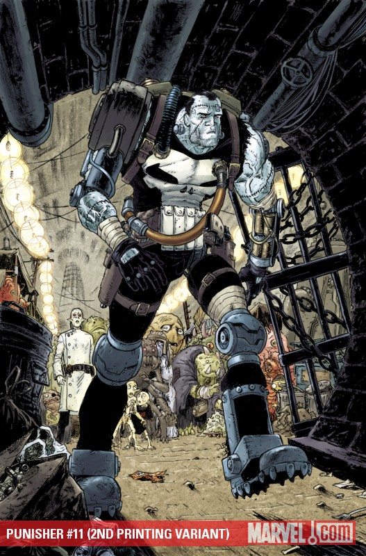 Punisher (2009) #11 (2ND PRINTING VARIANT)