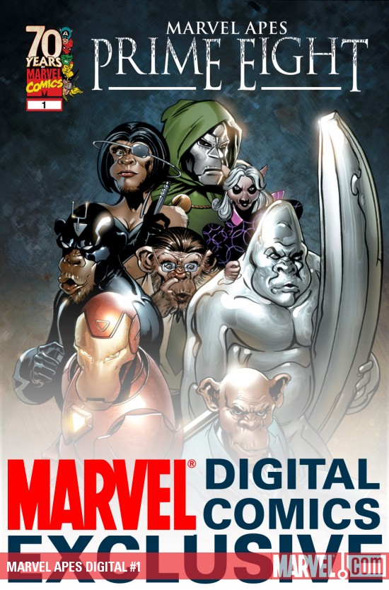 Marvel Apes: Prime Eight Digital Comic (2009)
