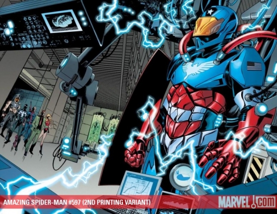 AMAZING SPIDER-MAN #597 (2ND PRINTING VARIANT)