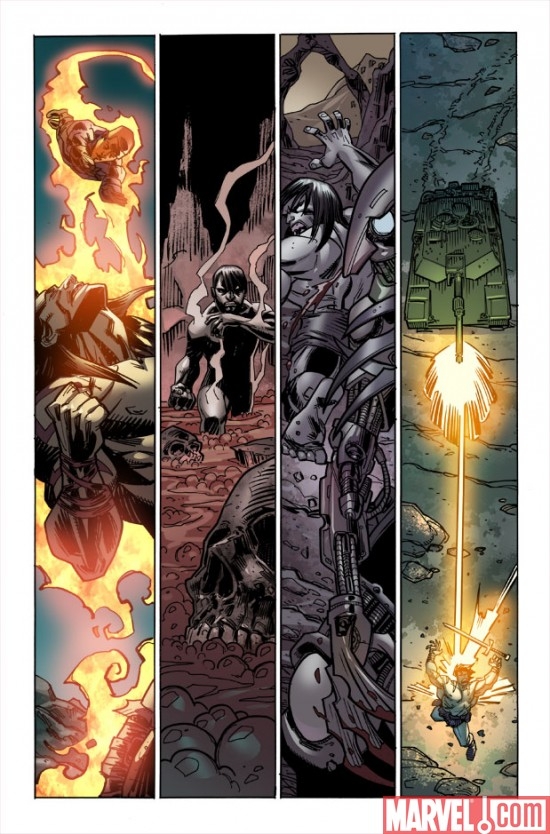 PLANET SKAAR PROLOGUE Interior Art