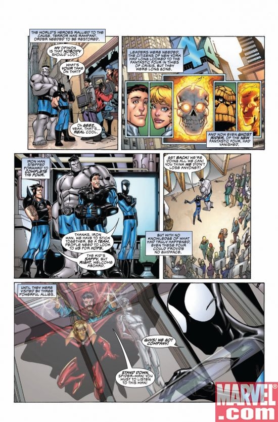 WHAT IF? NEWER FANTASTIC FOUR #1, page 6