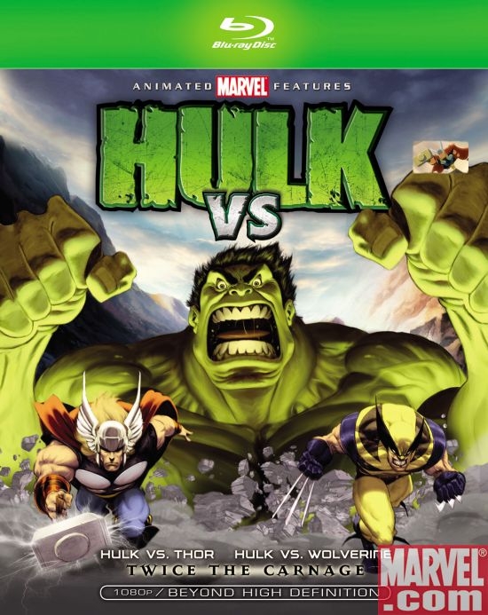 ''Hulk Vs.'' Blu-ray