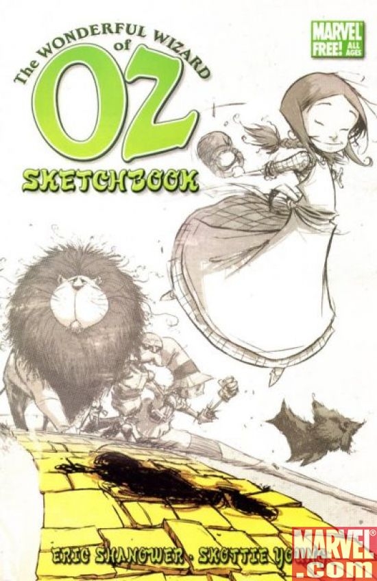 THE WONDERFUL WIZARD OF OZ SKETCHBOOK