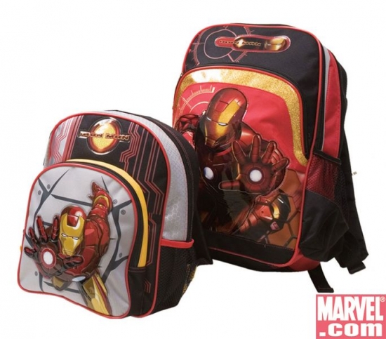 Iron Man backpacks by Fashion Accessory Bazaar
